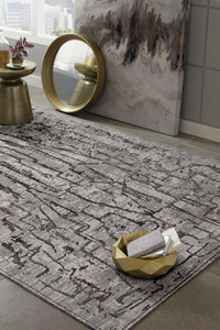 KAS Inspire 7506 Expressions Grey Area Rug