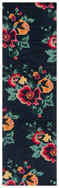 Safavieh Jardin Jar157Z Black/Pink Area Rug