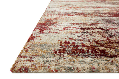 Loloi Jasmine Jas-01 Dove/Rust Area Rug