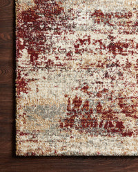 Loloi Jasmine Jas-01 Dove/Rust Area Rug