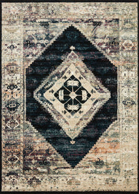 Loloi Jasmine Jas-02 Ink/Multi Area Rug