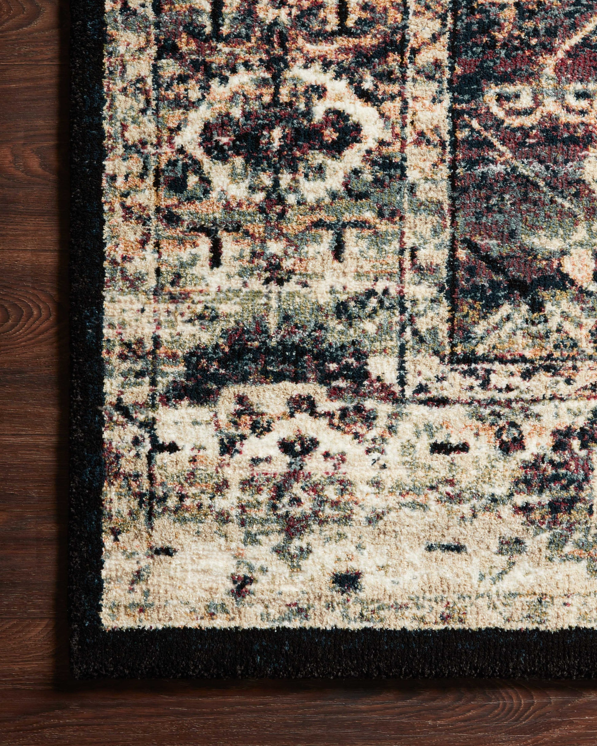 Loloi Jasmine Jas-02 Ink/Multi Area Rug