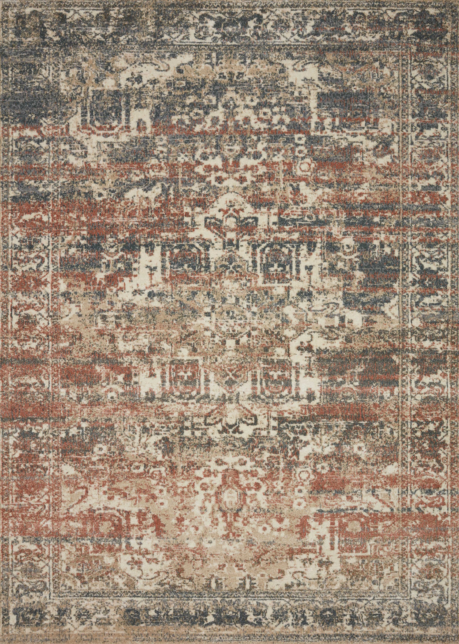 Loloi Jasmine Jas-06 Natural/Multi Area Rug