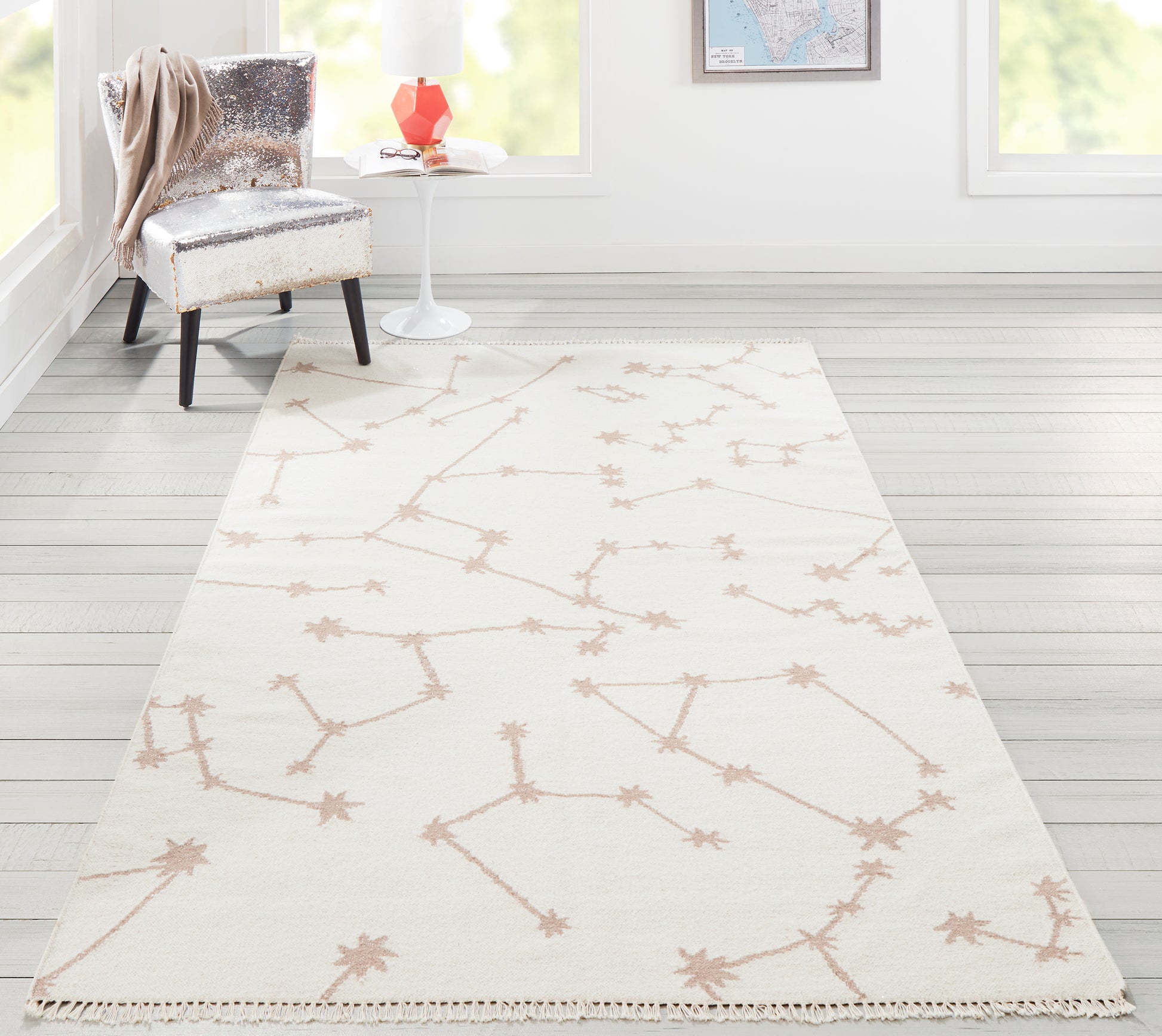 Momeni Jem Jem-1 Ivory Area Rug