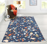 Momeni Jem Jem-2 Navy Area Rug