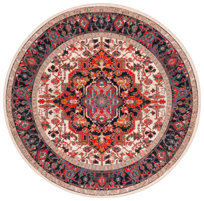 Safavieh Journey Jny107A Ivory/Red Area Rug