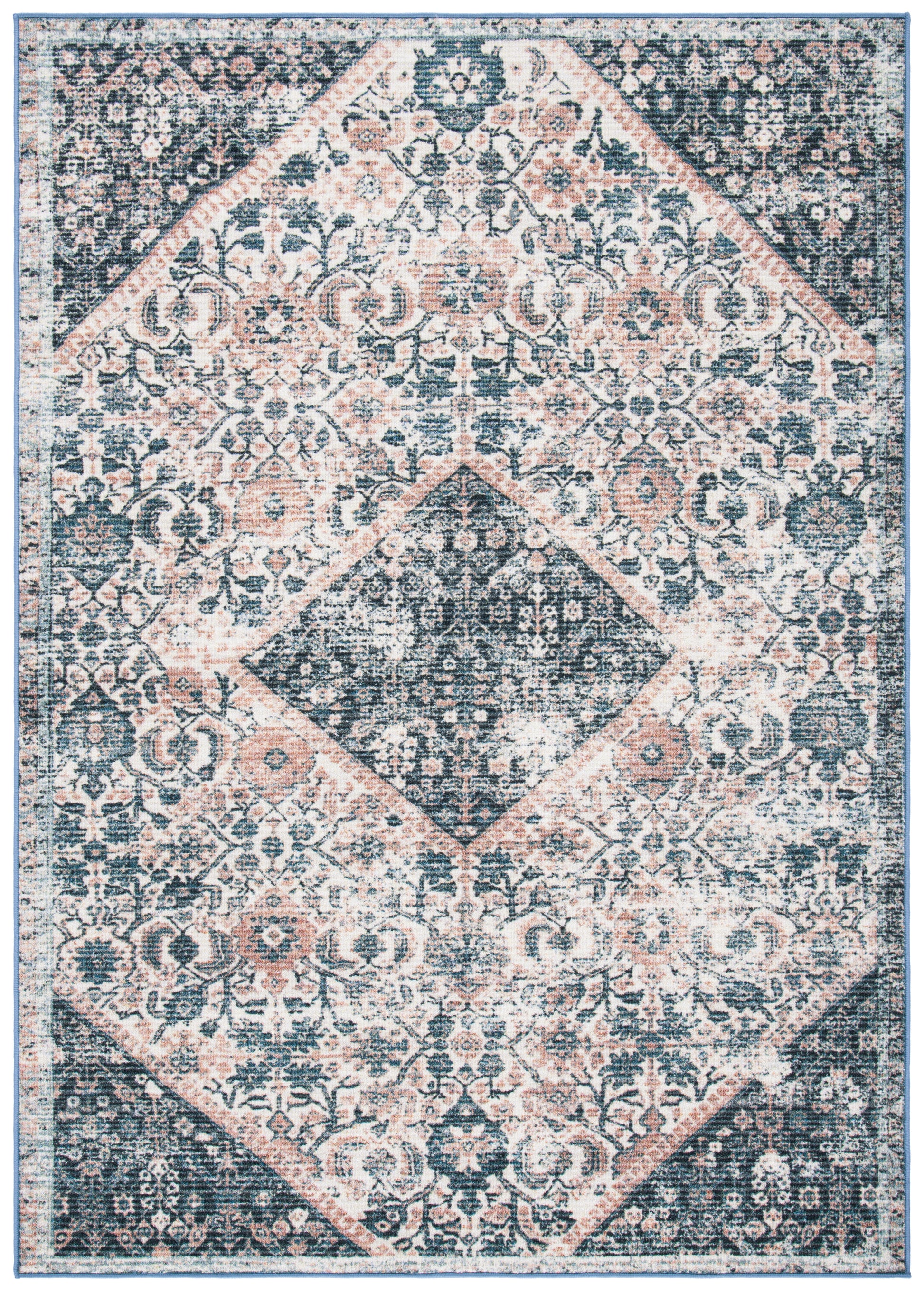 Safavieh Journey Jny150A Ivory/Pink Area Rug