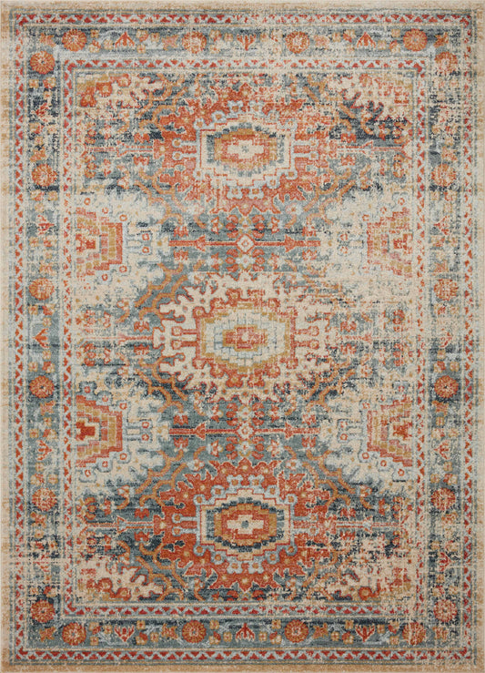 Loloi Jocelyn Joc-03 Mist/Multi Area Rug