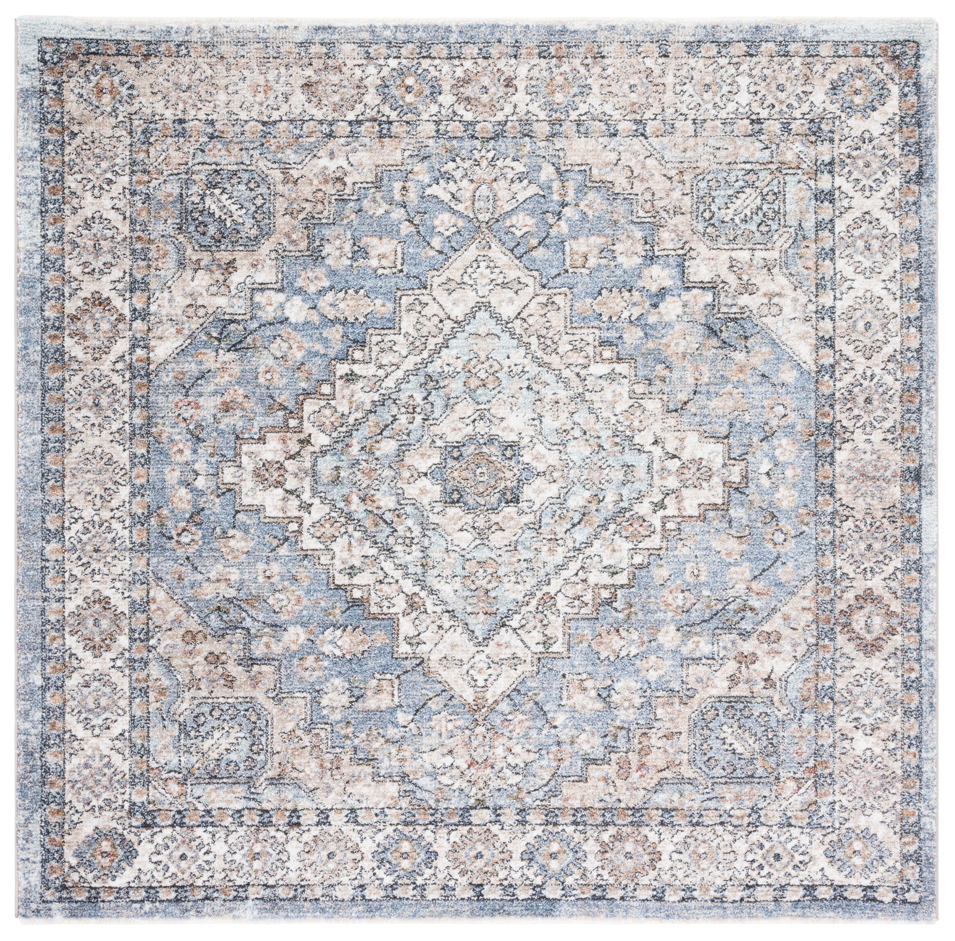 Safavieh Jasmine Jsm312M Blue/Grey Area Rug