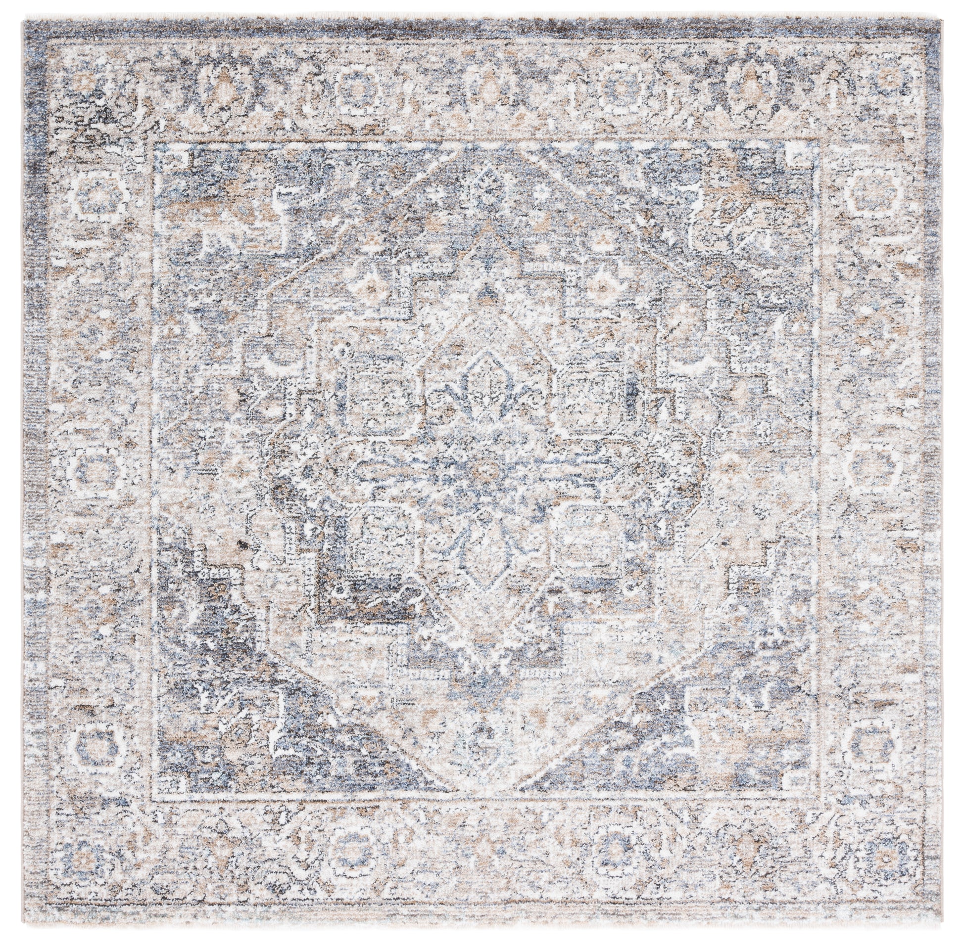 Safavieh Jasmine Jsm314F Grey/Blue Area Rug