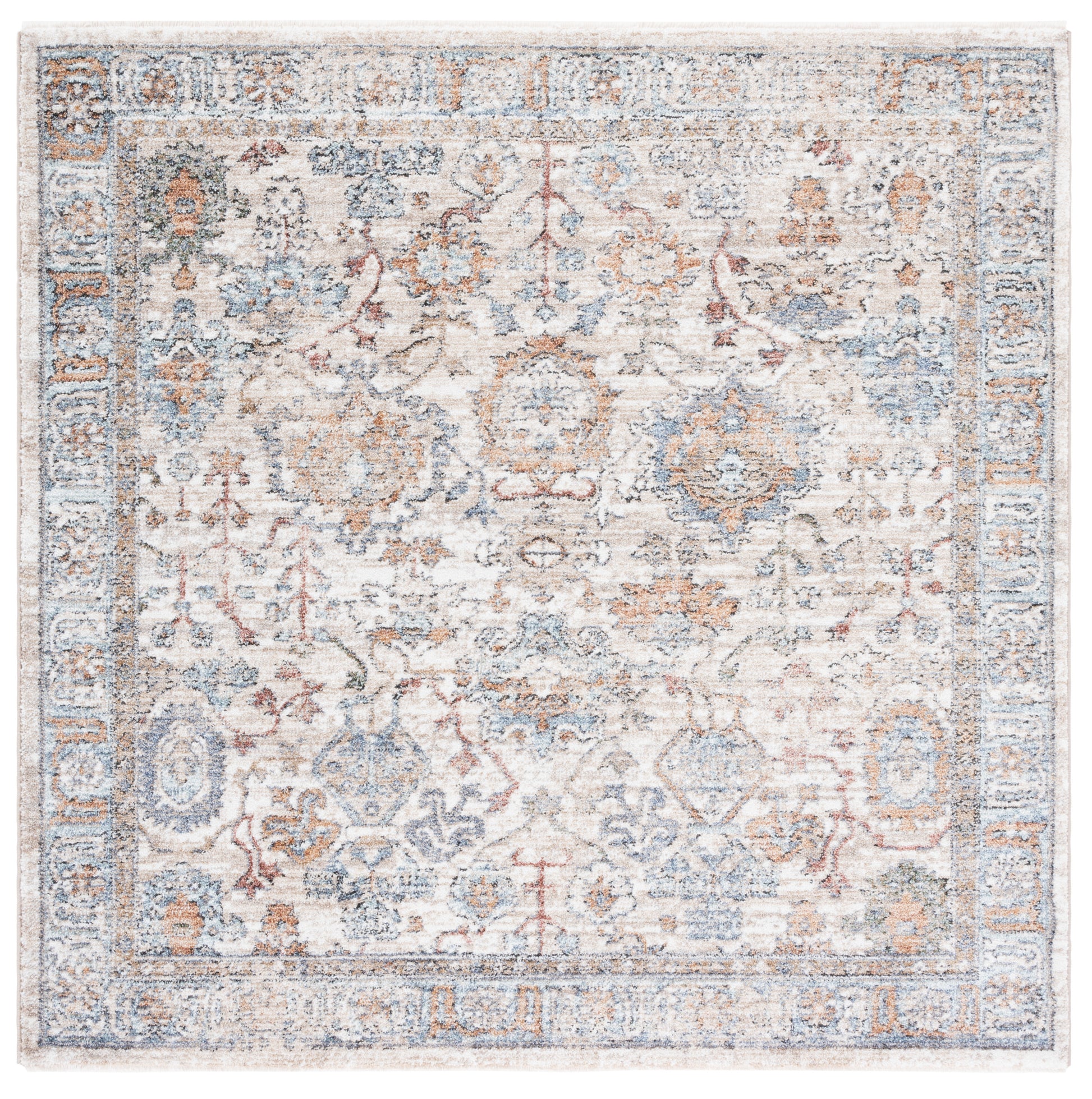 Safavieh Jasmine Jsm319A Ivory/Blue Area Rug