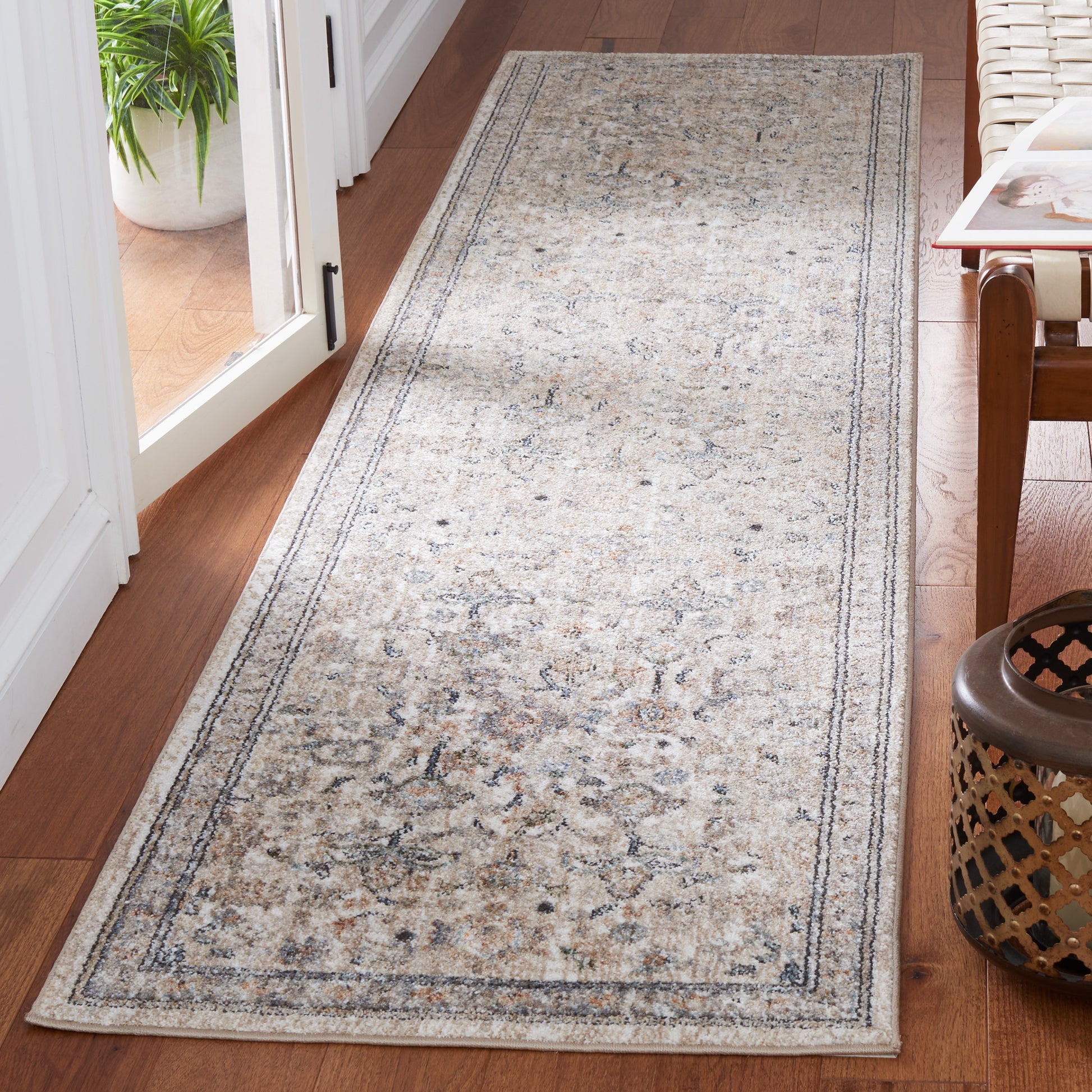 Safavieh Jasmine Jsm333F Grey/Blue Area Rug