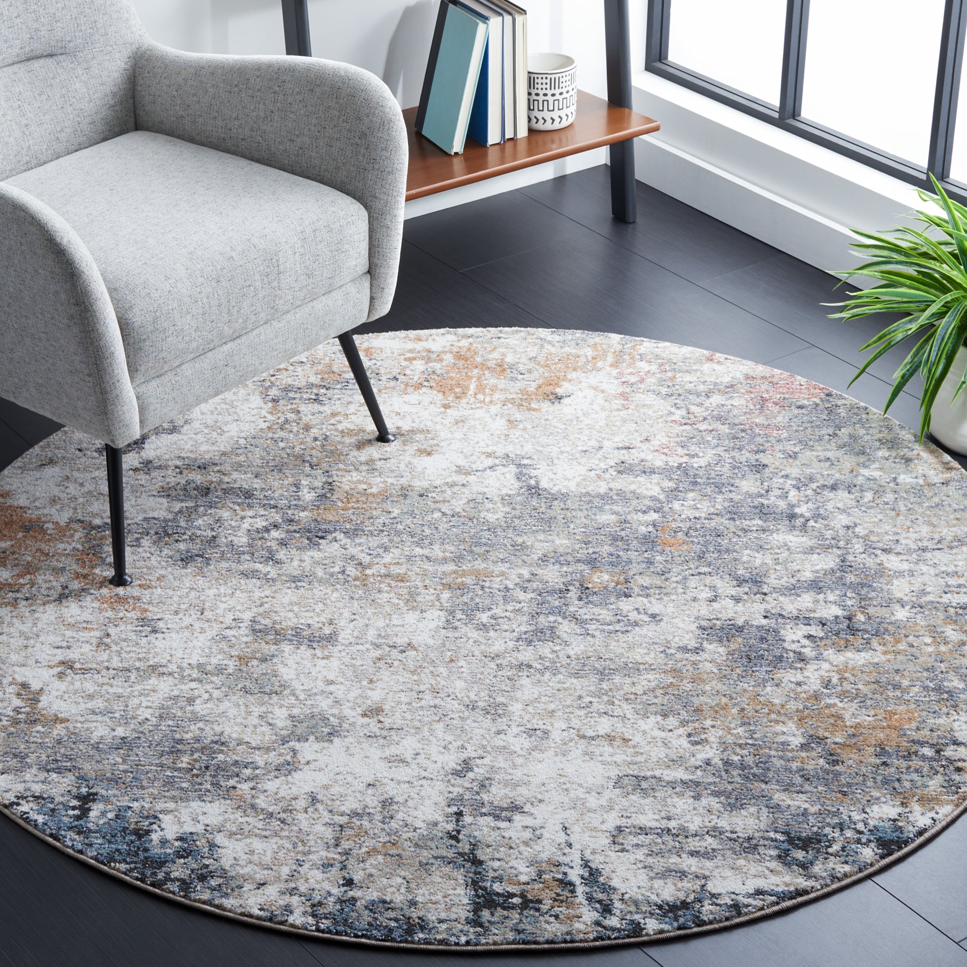 Safavieh Jasmine Jsm342F Grey/Taupe Area Rug