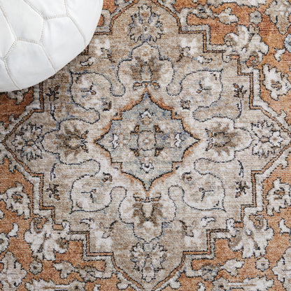 Safavieh Jasmine Jsm375E Gold/Grey Area Rug