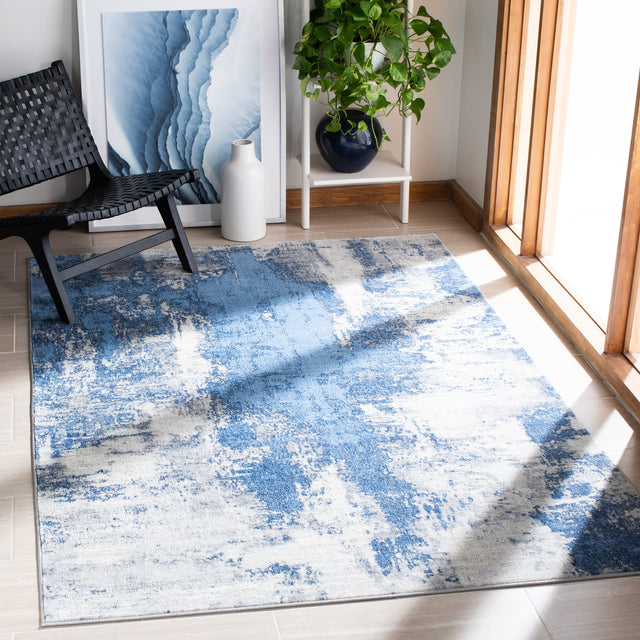 Safavieh Jasper Jsp101M Blue/Ivory Rugs.