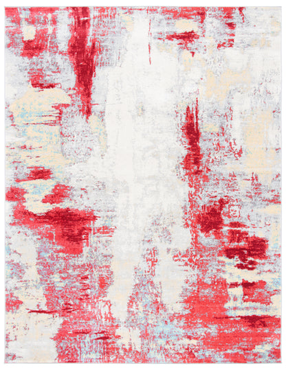 Safavieh Jasper Jsp101Q Red/Ivory Area Rug