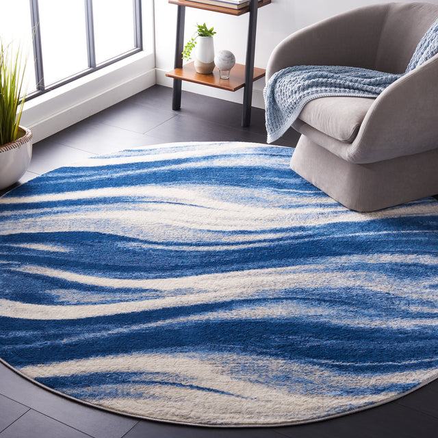 Safavieh Jasper Jsp115N Navy/Ivory Rug.