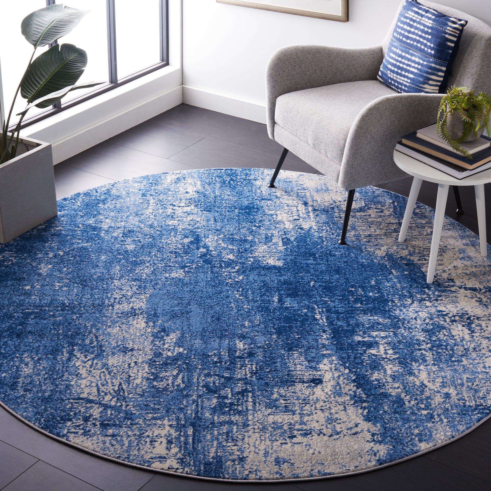 Safavieh Jasper Jsp118N Navy/Ivory Area Rug