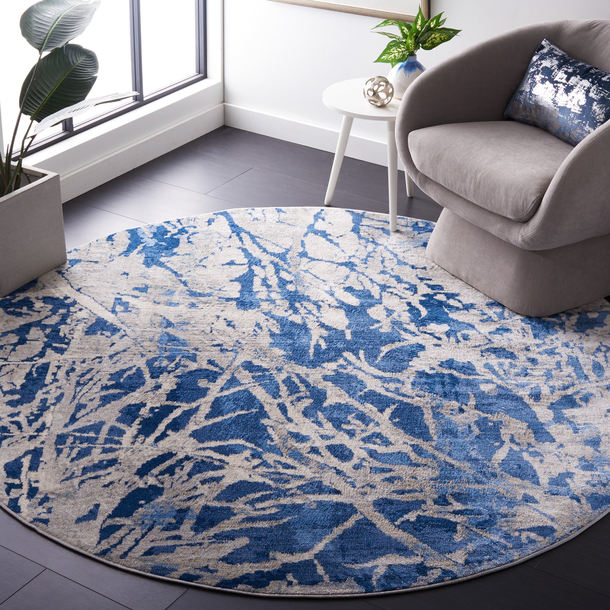 Safavieh Jasper Jsp136N Navy/Ivory Area Rug