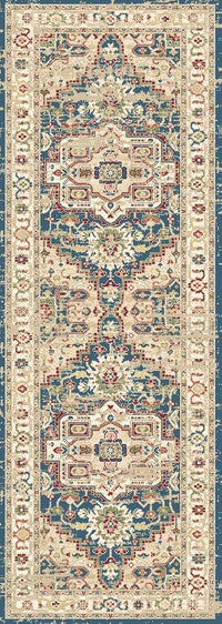 Dynamic Rugs Juno 6882 Navy/Red Area Rug