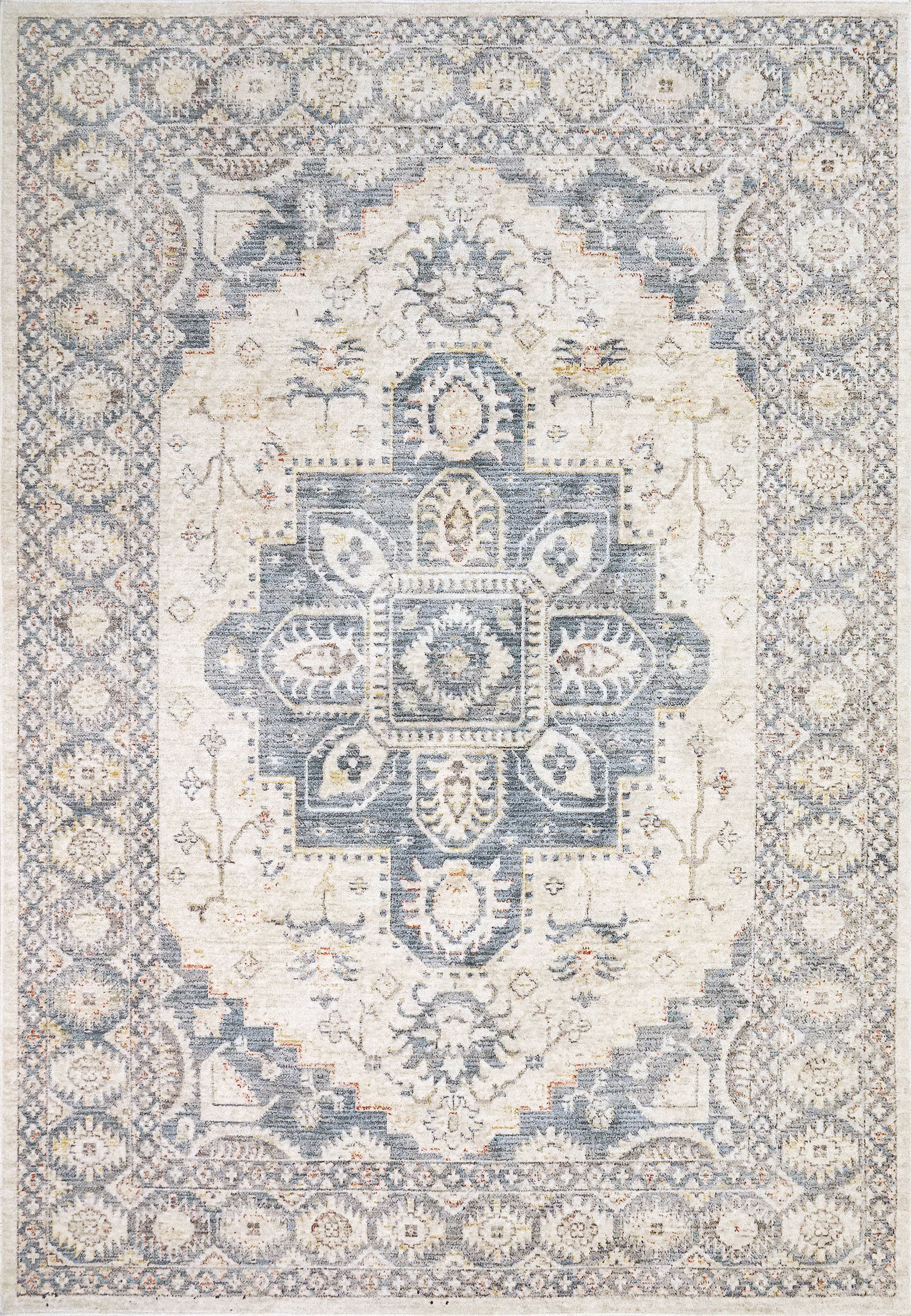 Dynamic Rugs Jupiter 3106 Beige/Navy/Multi Area Rug