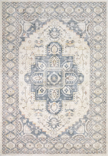 Dynamic Rugs Jupiter 3106 Beige/Navy/Multi Area Rug