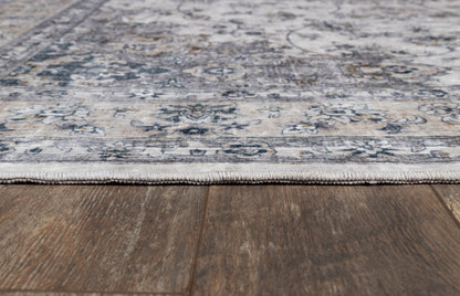 Momeni Karachi Kar-7 Grey Area Rug