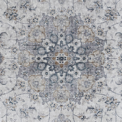 Momeni Karachi Kar-7 Grey Area Rug