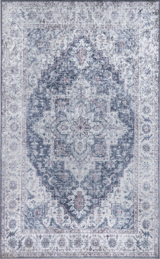 Momeni Karachi Kar-8 Grey Area Rug