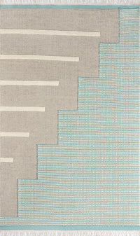 Momeni Karl Krl-1 Blue Area Rug