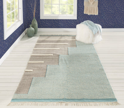 Momeni Karl Krl-1 Blue Area Rug