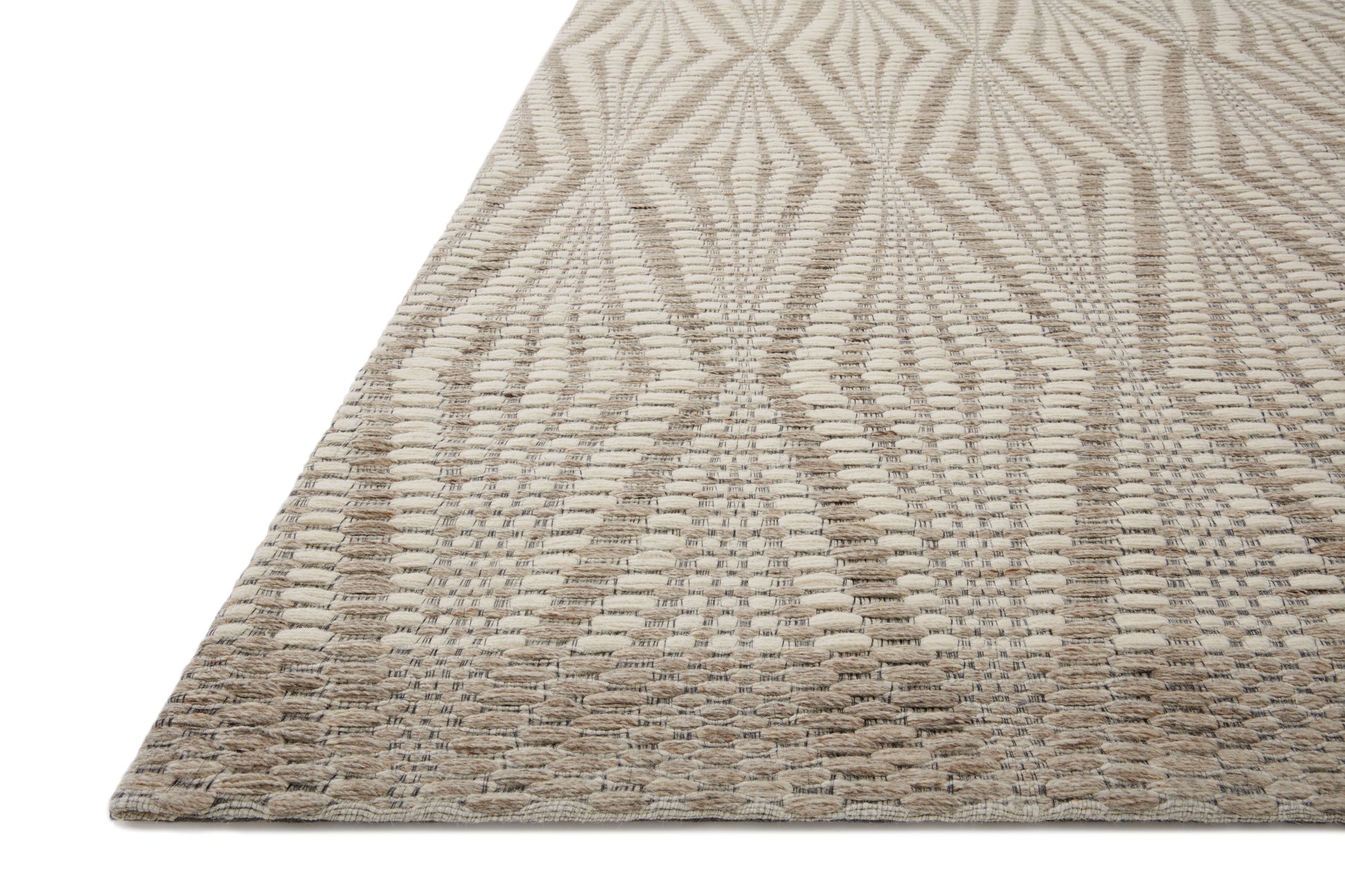 Loloi Kenzie Knz-01 Ivory/Taupe Area Rug