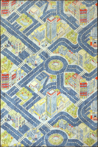 Dynamic Rugs Kidz 8081 Multi Area Rug