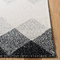 Safavieh Kilim Klm153A Black/Ivory Area Rug