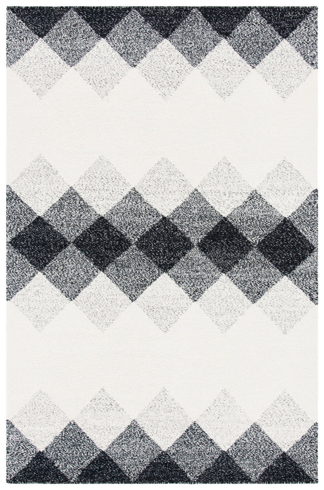 Safavieh Kilim Klm153A Black/Ivory Rugs.