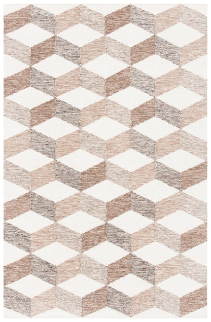 Safavieh Kilim Klm154B Ivory/Brown Area Rug