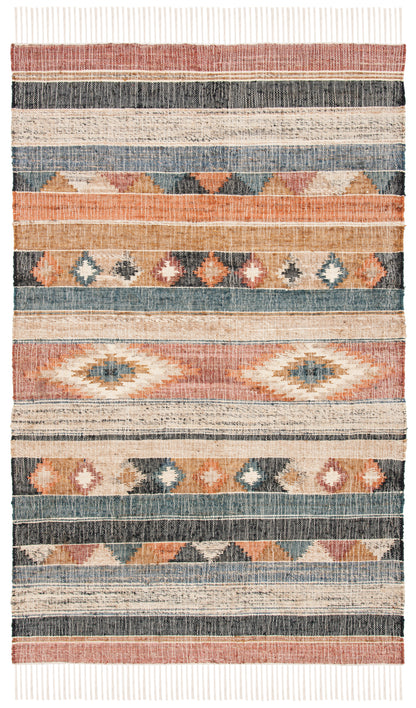 Safavieh Kilim Klm177M Blue/Rust Area Rug