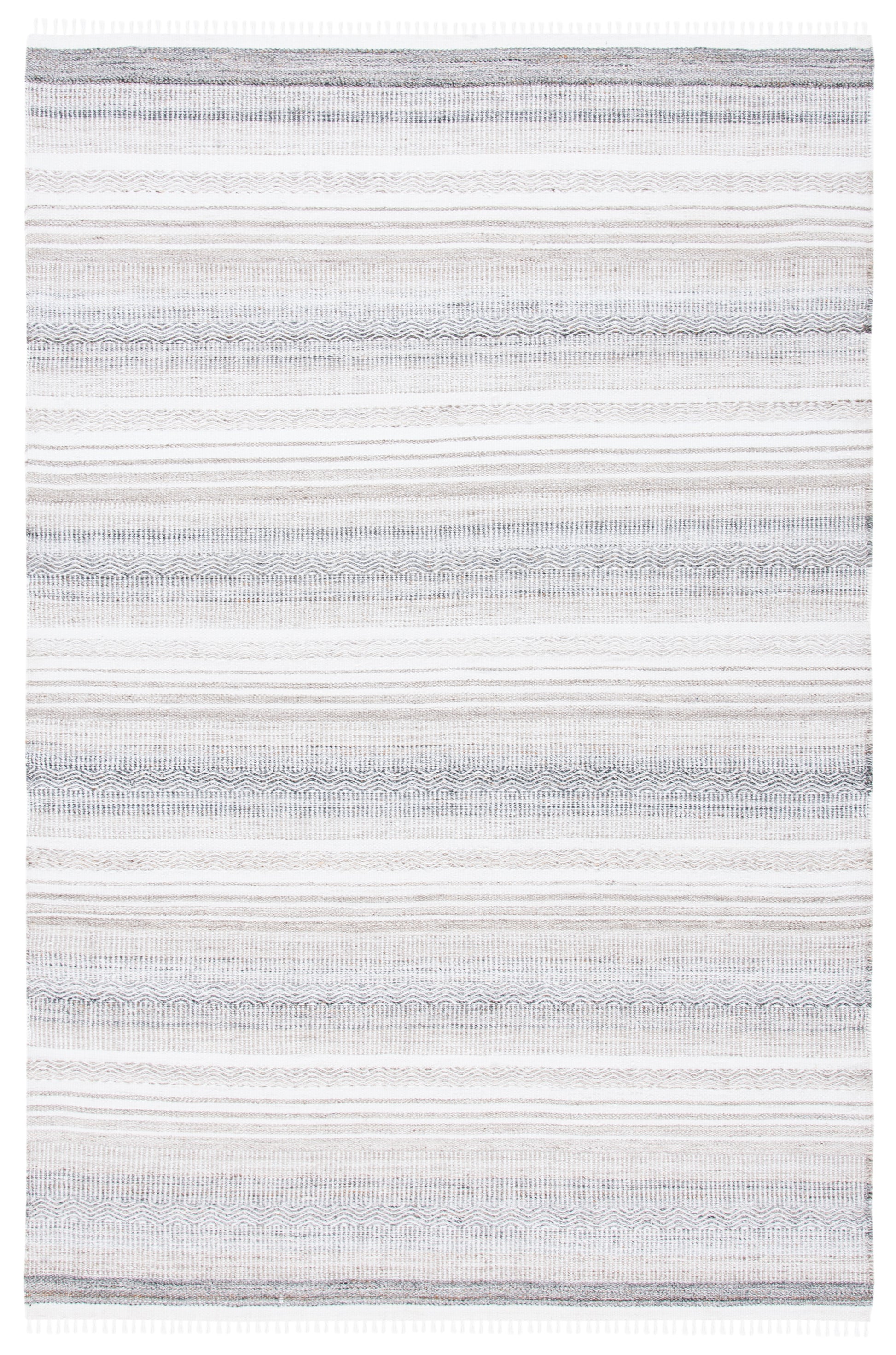 Safavieh Kilim Klm275H Ivory/Charcoal Area Rug