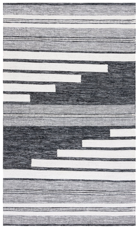 Safavieh Kilim Klm448Z Ivory/Black Area Rug