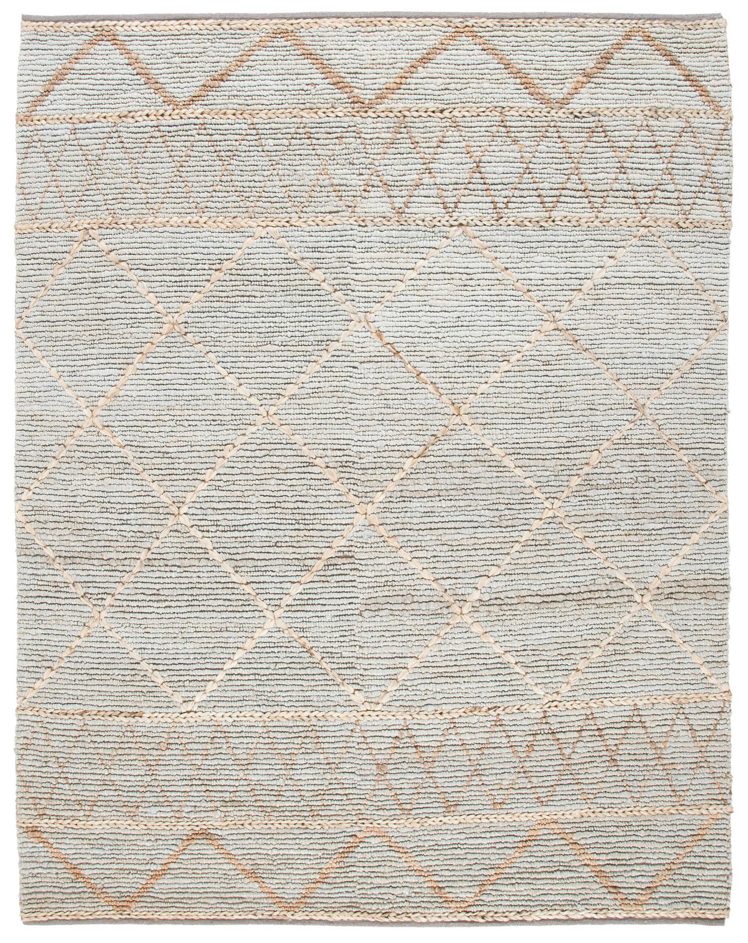 Safavieh Kilim Klm453G Silver/Natural Area Rug