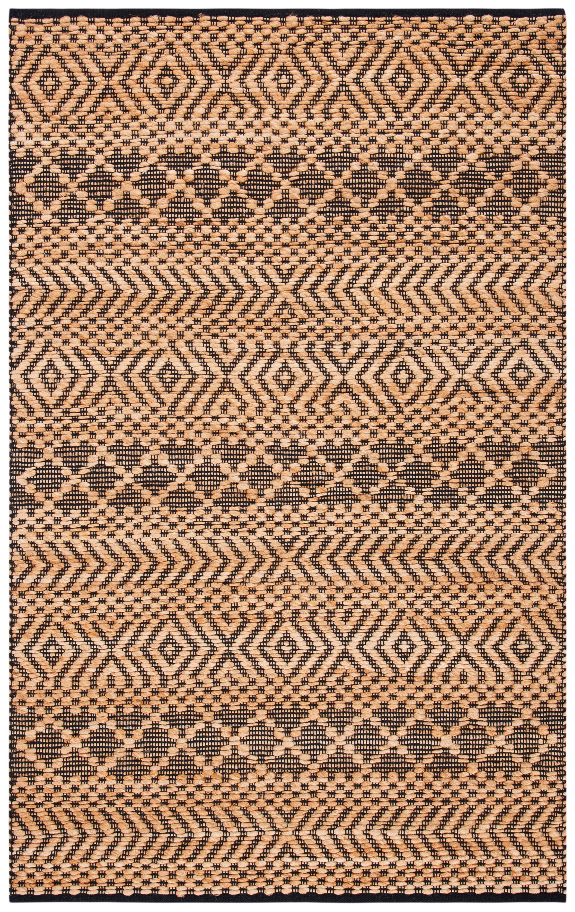 Safavieh Kilim Klm455A Natural/Black Area Rug