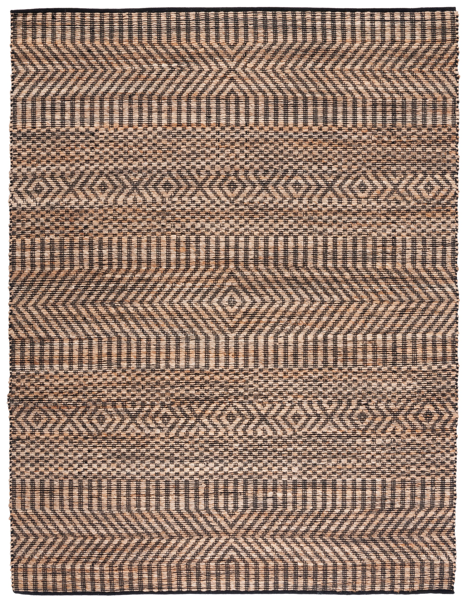 Safavieh Kilim Klm456A Natural/Black Area Rug