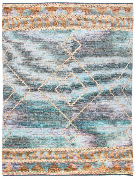 Safavieh Kilim Klm459A Natural/Blue Rugs.