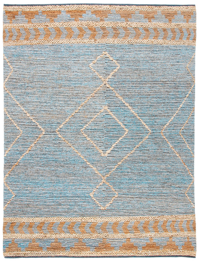 Safavieh Kilim Klm459A Natural/Blue Rugs.