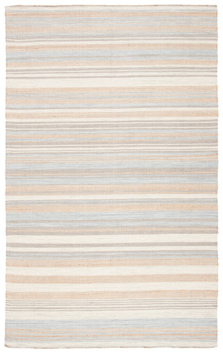 Safavieh Kilim Klm461L Natural/Light Blue Rug.