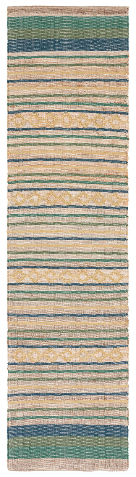 Safavieh Kilim Klm462Y Natural/Green Rug.