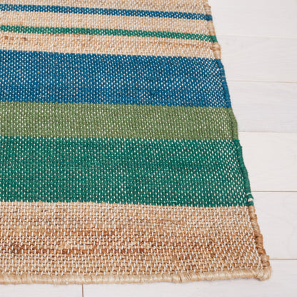 Safavieh Kilim Klm462Y Natural/Green Area Rug