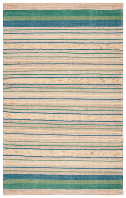 Safavieh Kilim Klm462Y Natural/Green Area Rug