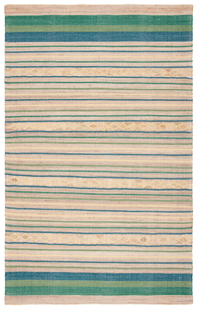 Safavieh Kilim Klm462Y Natural/Green Rug.