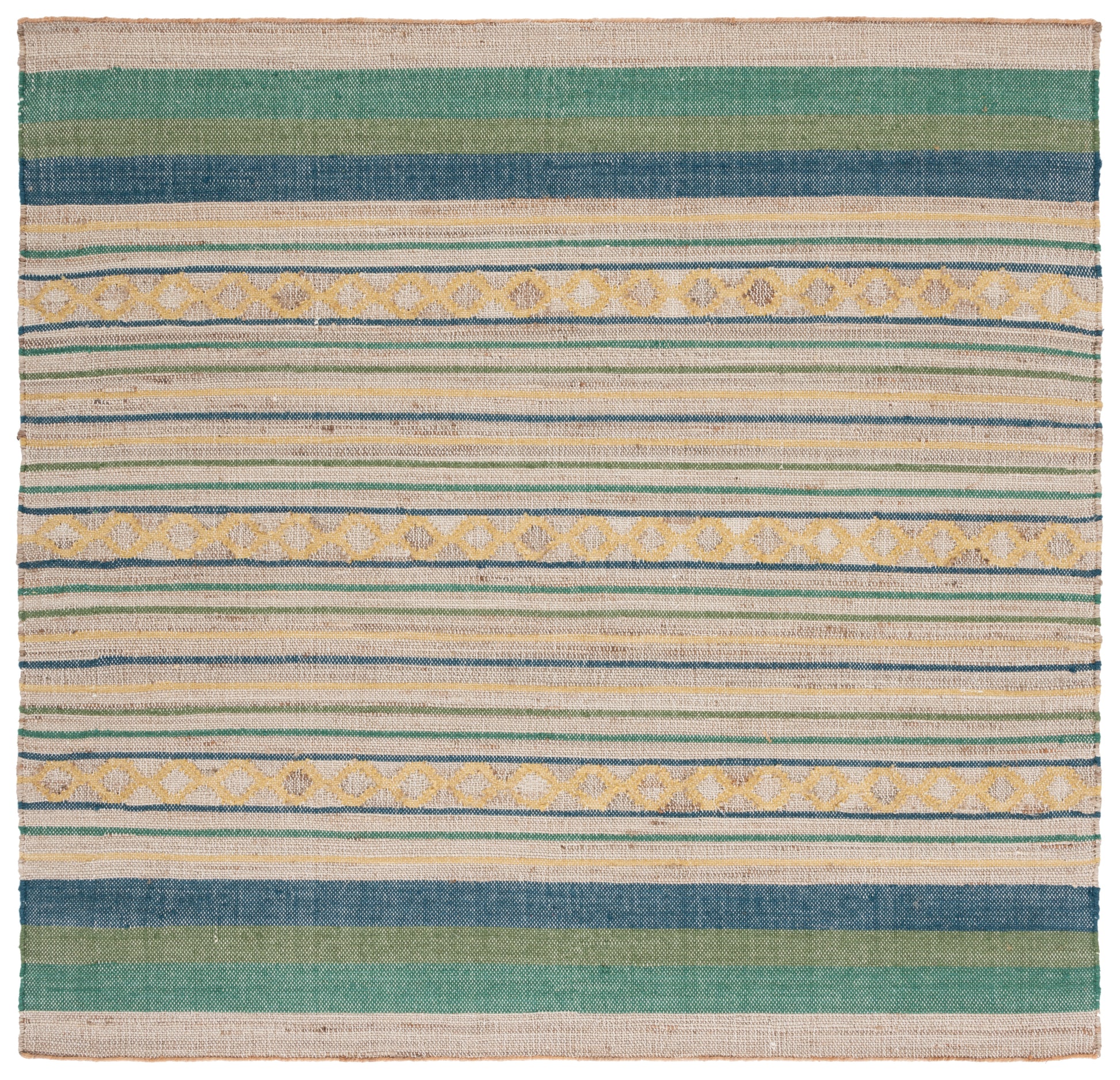 Safavieh Kilim Klm462Y Natural/Green Area Rug